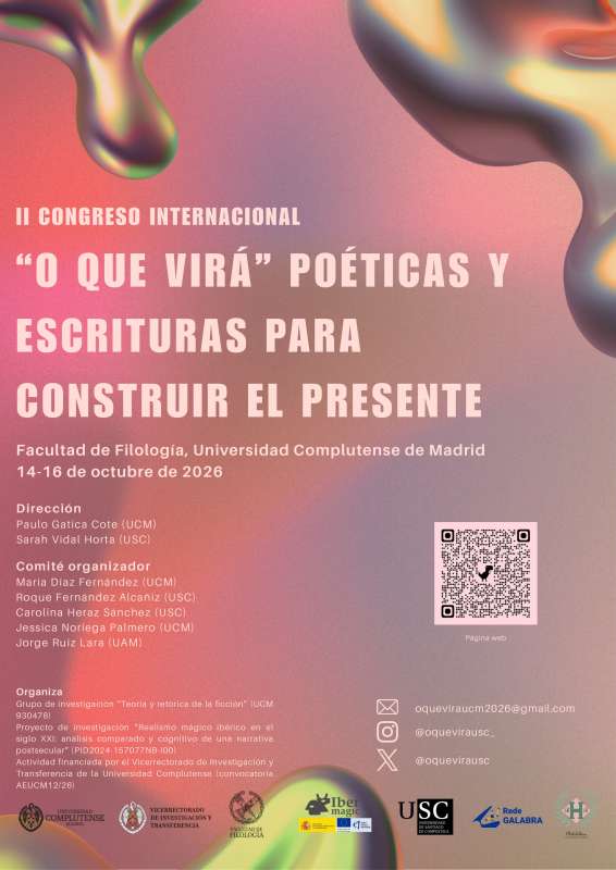 II Congreso Internacional "O que virá". Poéticas y escrituras para construir el presente - 3